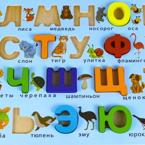 Купить Вкладыш "Деревянная азбука" во Закаменске фото 2 Вкладыш "Деревянная азбука" во Закаменске фото 2